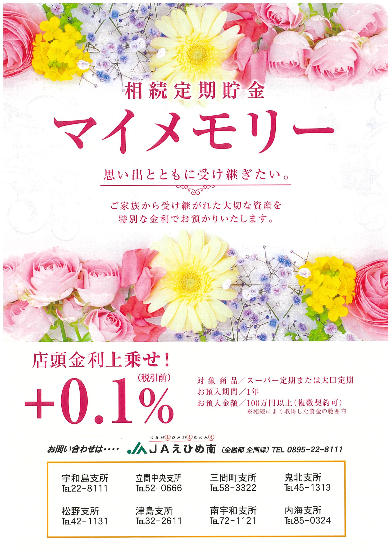 マイメモリー定期貯金
